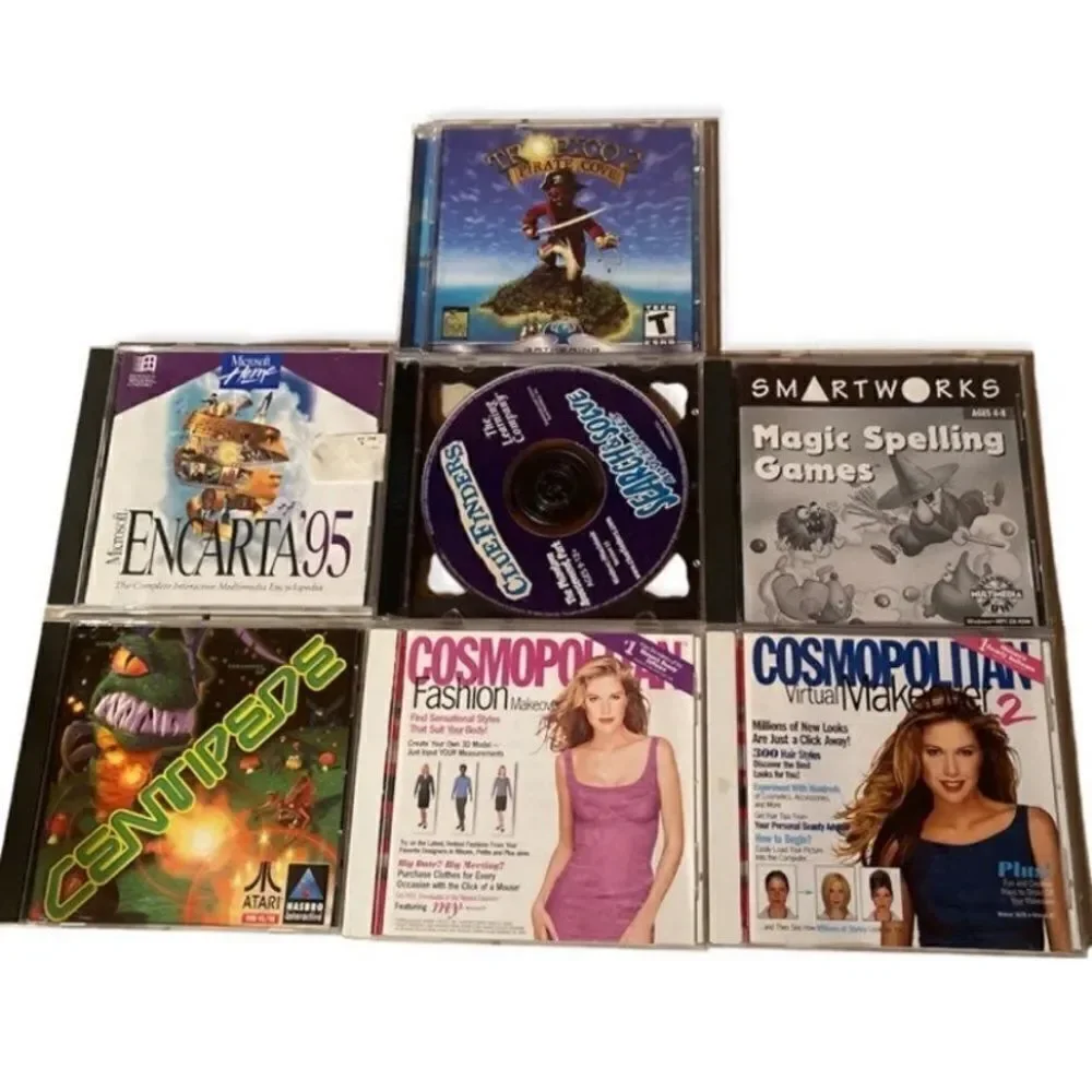 Vintage Computer Game Create a bundle